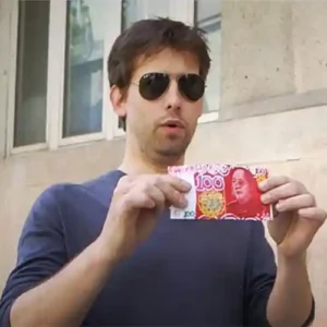 آموزش شعبده بازی تبدیل اسکناس جادویی