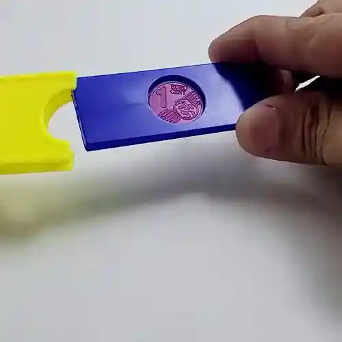 غیب کردن سکه جعبه